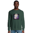 Truthful - "Have a Looksie" Sweatshirt Bottle Green 3