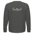 Truthful - "Have a Looksie" Sweatshirt Grey Melange 2