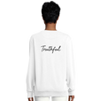 Truthful - "Have a Looksie" Sweatshirt White 6
