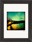Underwater Flight Framed print 13x18 cm / 5x7″ Black frame 43