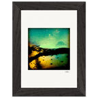 Underwater Flight Framed print 13x18 cm / 5x7″ Black frame 43
