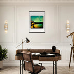 Underwater Flight Framed print 13x18 cm / 5x7″ White frame 3