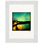 Underwater Flight Framed print 13x18 cm / 5x7″ White frame 9