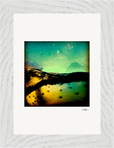 Underwater Flight Framed print 13x18 cm / 5x7″ White frame 9