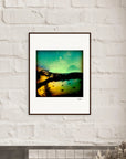 Underwater Flight Framed print 13x18 cm / 5x7″ White frame 2