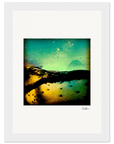 Underwater Flight Framed print 13x18 cm / 5x7″ White frame 15
