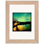 Underwater Flight Framed print 13x18 cm / 5x7″ Wood frame 28