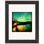 Underwater Flight Framed print 15x20 cm / 6x8″ Black frame 34