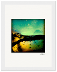 Underwater Flight Framed print 15x20 cm / 6x8″ White frame 10
