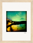 Underwater Flight Framed print 15x20 cm / 6x8″ Wood frame 20