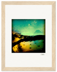 Underwater Flight Framed print 15x20 cm / 6x8″ Wood frame 20