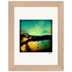 Underwater Flight Framed print 15x20 cm / 6x8″ Wood frame 27