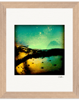 Underwater Flight Framed print 20x25 cm / 8x10″ Wood frame 29