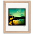 Underwater Flight Framed print 20x25 cm / 8x10″ Wood frame 29