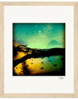 Underwater Flight Framed print 20x25 cm / 8x10″ Wood frame 29
