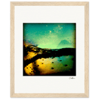 Underwater Flight Framed print 20x25 cm / 8x10″ Wood frame 29