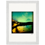 Underwater Flight Framed print 21x29.7 cm / 8x12" White frame 14