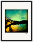 Underwater Flight Framed print 27x35 cm / 11x14″ Black frame 50