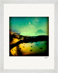 Underwater Flight Framed print 27x35 cm / 11x14″ White frame 12