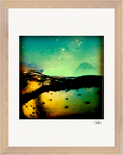 Underwater Flight Framed print 27x35 cm / 11x14″ Wood frame 22