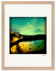 Underwater Flight Framed print 30x40 cm / 12x16″ Wood frame 24