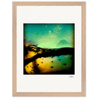 Underwater Flight Framed print 30x40 cm / 12x16″ Wood frame 24