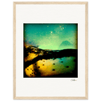 Underwater Flight Framed print 30x40 cm / 12x16″ Wood frame 27