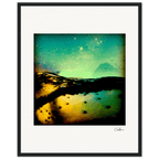 Underwater Flight Framed print 40x50 cm / 16x20″ Black frame 47