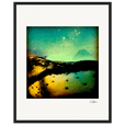 Underwater Flight Framed print 40x50 cm / 16x20″ Black frame 47