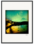 Underwater Flight Framed print 45x60 cm / 18x24″ Black frame 44