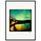 Underwater Flight Framed print 45x60 cm / 18x24″ Black frame 44