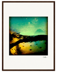Underwater Flight Framed print 45x60 cm / 18x24″ Dark wood frame 39