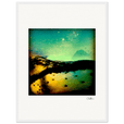 Underwater Flight Framed print 45x60 cm / 18x24″ White frame 6