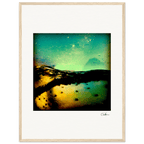 Underwater Flight Framed print 45x60 cm / 18x24″ Wood frame 26