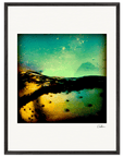Underwater Flight Framed print 60x80 cm / 24x32″ Black frame 32