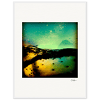 Underwater Flight Framed print 60x80 cm / 24x32″ White frame 7