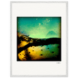 Underwater Flight Framed print 60x80 cm / 24x32″ White frame 11
