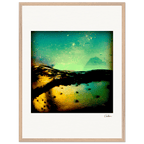 Underwater Flight Framed print 60x80 cm / 24x32″ Wood frame 19