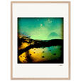 Underwater Flight Framed print 60x80 cm / 24x32″ Wood frame 19