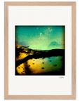 Underwater Flight Framed print A3 (29.7 x 42 cm) Wood frame 20