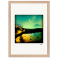 Underwater Flight Framed print A3 (29.7 x 42 cm) Wood frame 20