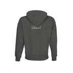 Vibrant - "Never too Late" Hoodie Grey Melange XS 2