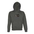 Vibrant - "Never too Late" Hoodie Grey Melange XS 1
