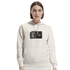 Vibrant - "Never too Late" Hoodie Off White XS 5