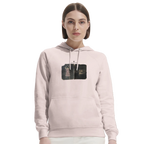 Vibrant - "Never too Late" Hoodie Pale Pink XS 5