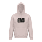 Vibrant - "Never too Late" Hoodie Pale Pink XS 1