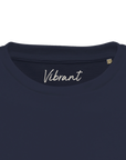 Vibrant - "Never too Late" T-shirt French Navy 2