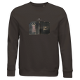 Vibrant - "Never too Late" Sweatshirt deep charcoal grey 1