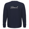 Vibrant - "Never too Late" Sweatshirt French Navy 2