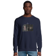 Vibrant - "Never too Late" Sweatshirt French Navy 3